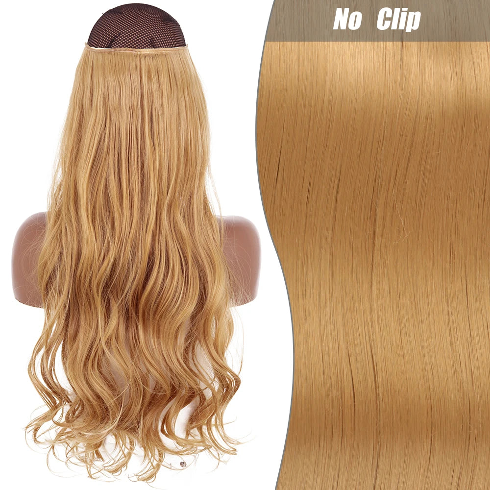 No Clips Natural Hair Extension