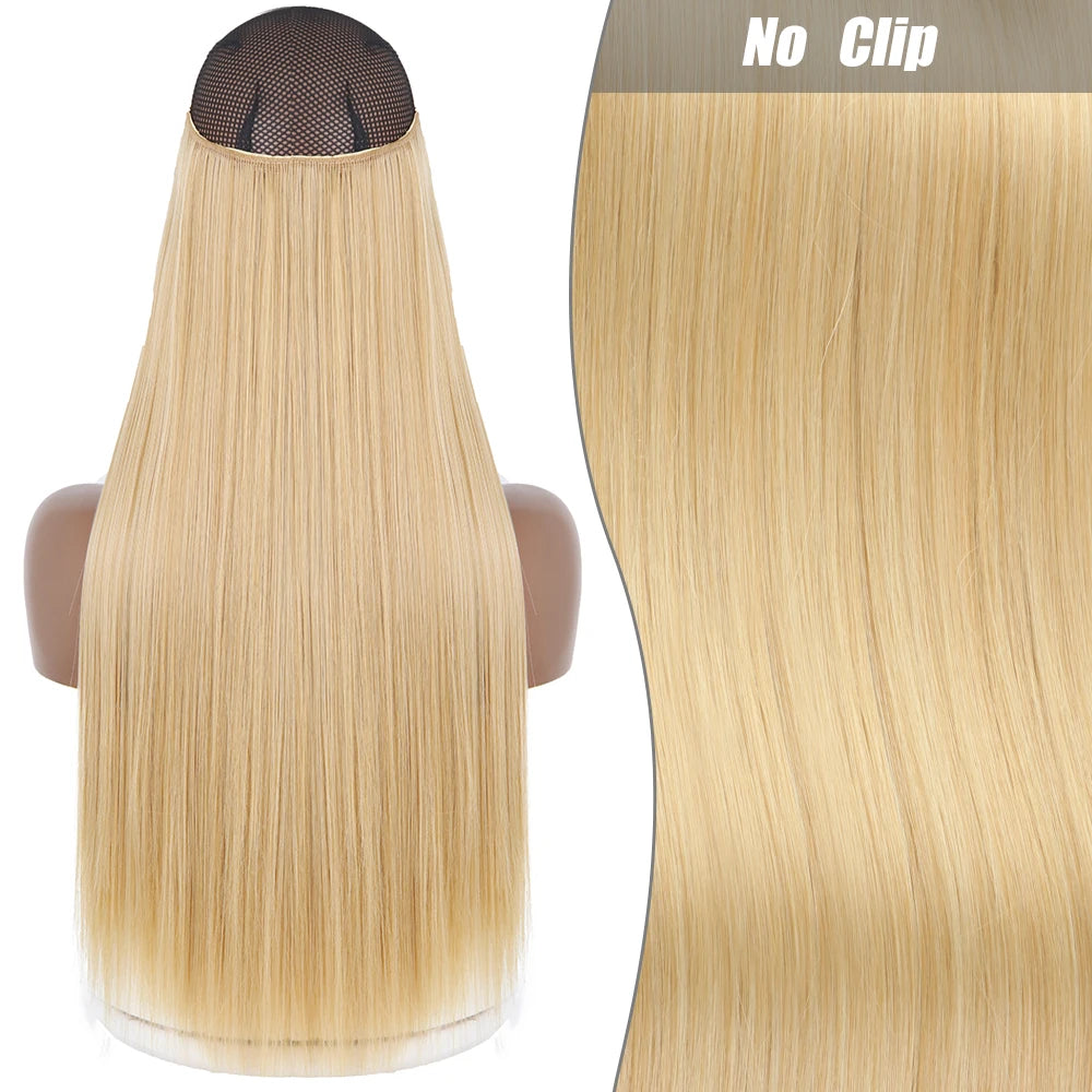 No Clips Natural Hair Extension