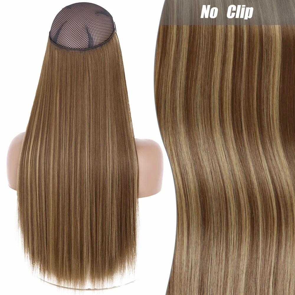 No Clips Natural Hair Extension