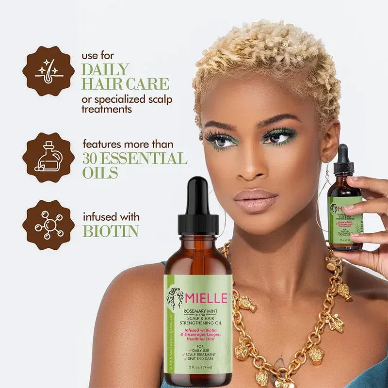 Mielle Rosemary Mint Scalp & Hair Strengthening oil