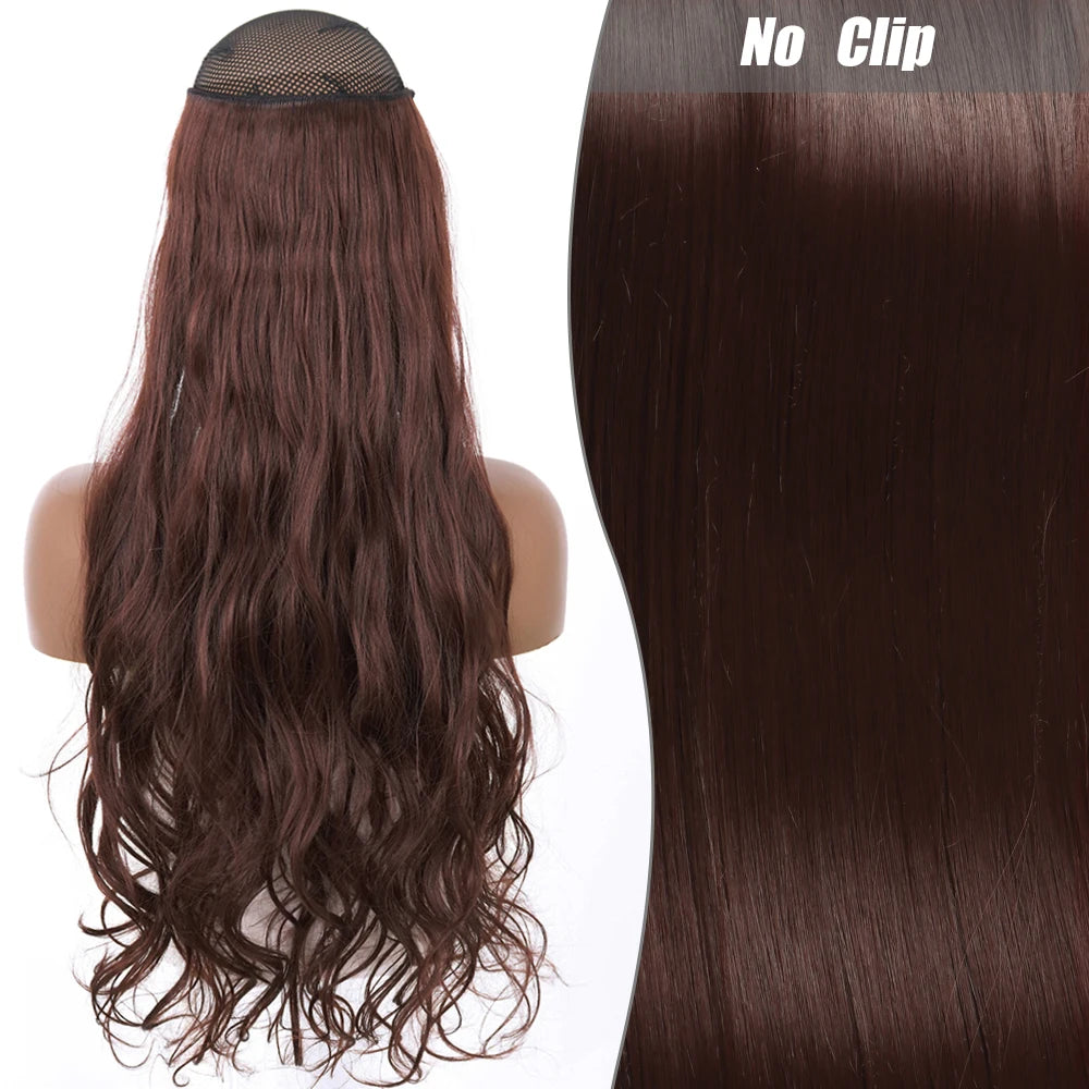 No Clips Natural Hair Extension