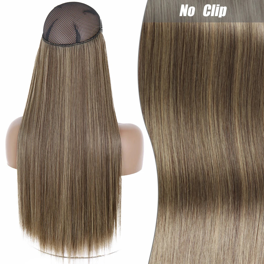 No Clips Natural Hair Extension