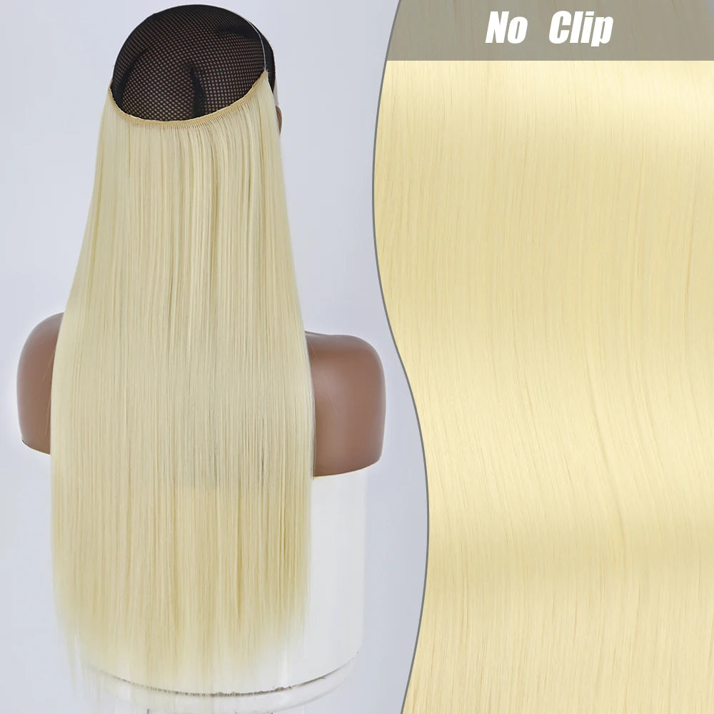 No Clips Natural Hair Extension