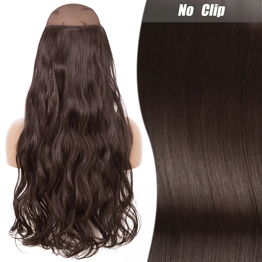 No Clips Natural Hair Extension