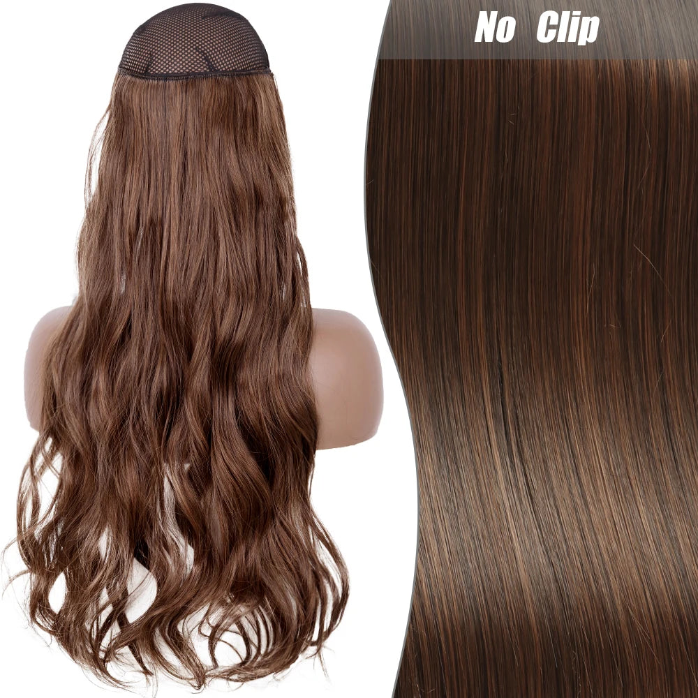 No Clips Natural Hair Extension