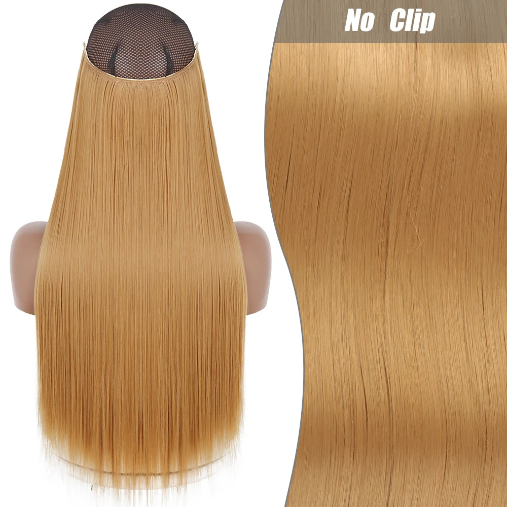 No Clips Natural Hair Extension