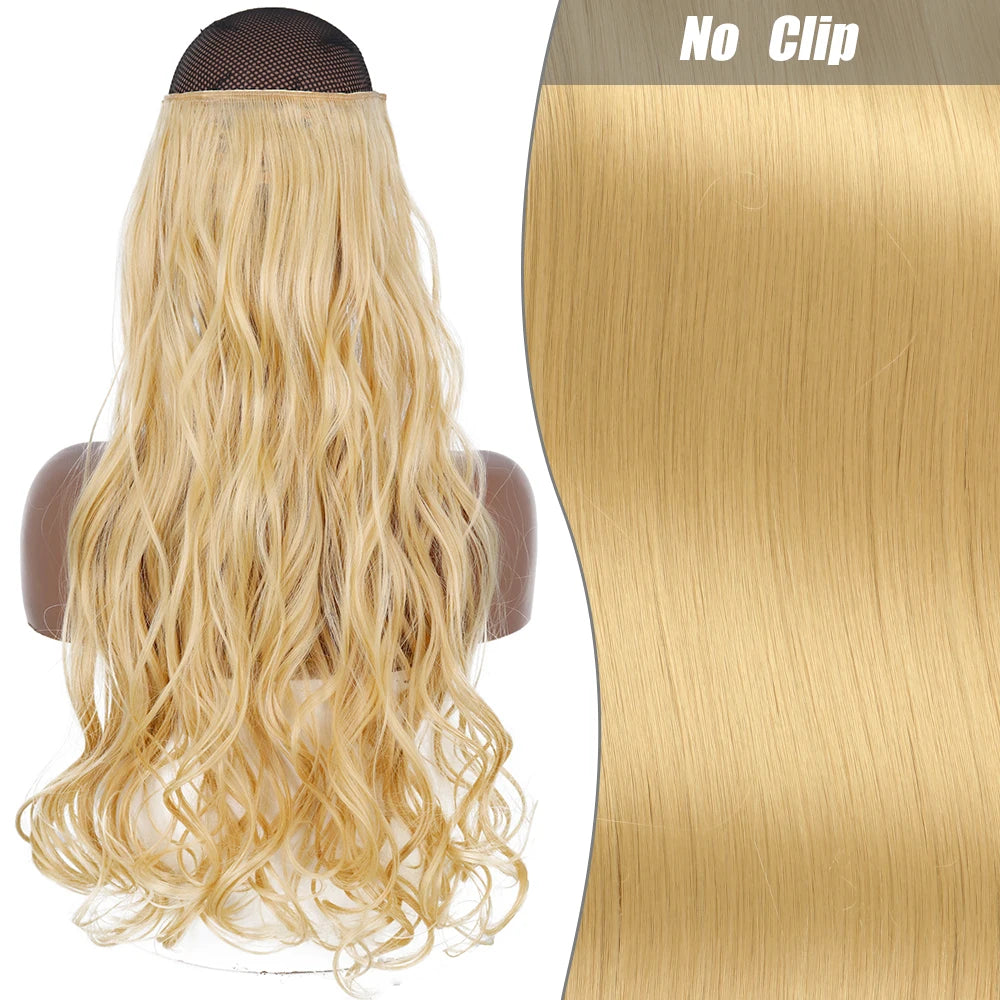 No Clips Natural Hair Extension