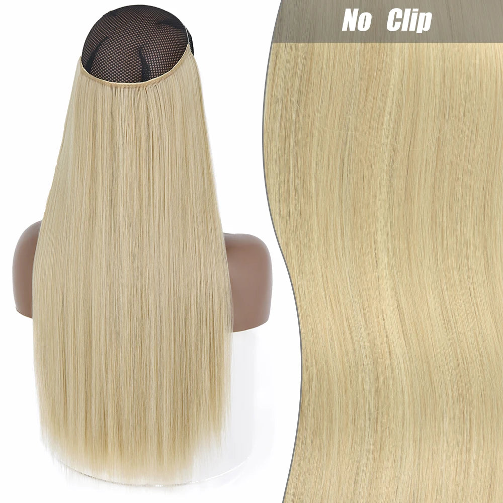 No Clips Natural Hair Extension