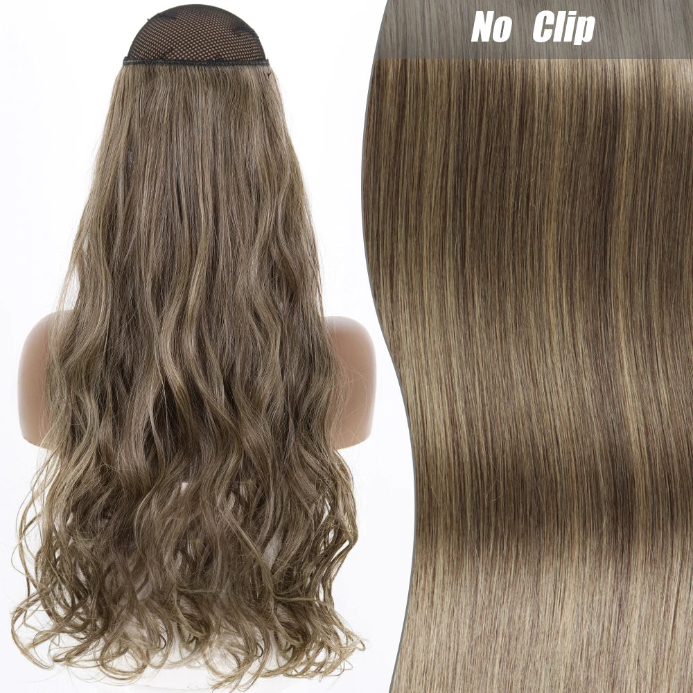 No Clips Natural Hair Extension