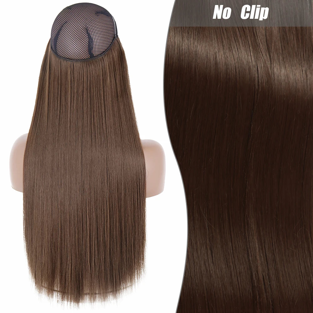 No Clips Natural Hair Extension