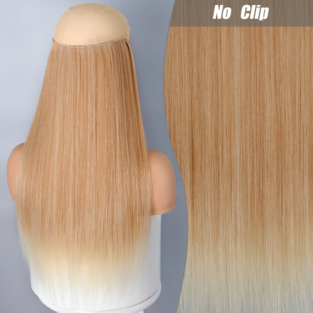 No Clips Natural Hair Extension