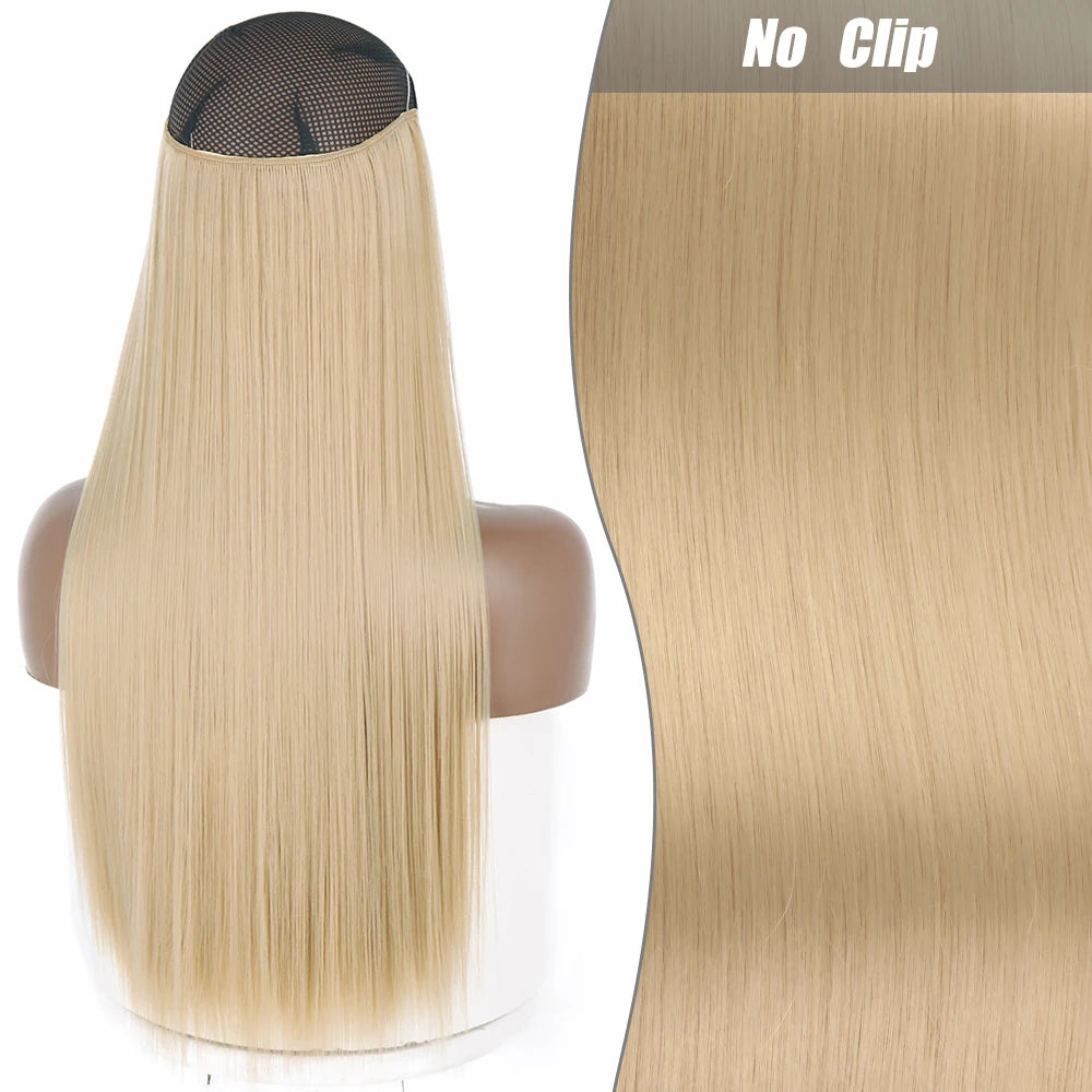 No Clips Natural Hair Extension