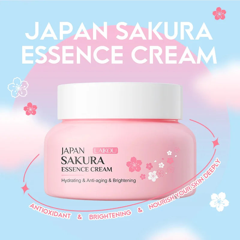 Japan Sakura Essence Face Cream Cherry Blossom Facial Cream