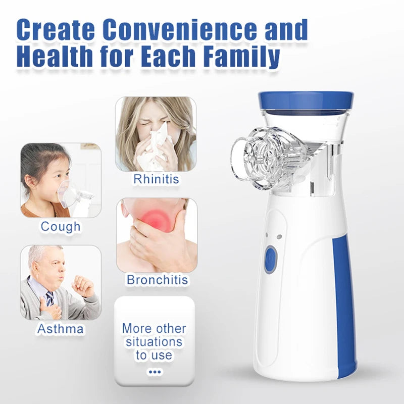 Portable Rechargeable Nebulizer